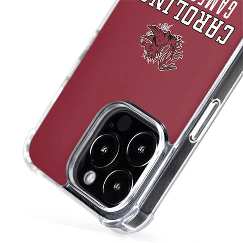 University of South Carolina Gamecocks Red iPhone 15 Pro MagSafe Case